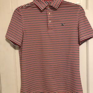 COPY - Boys Vineyard Vines performance polo stripe L/16